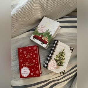 Christmas card holders
